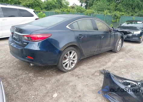 2016 Mazda Mazda6 I Touring из США, поврежденный, VIN JM1GJ1V52G1478284